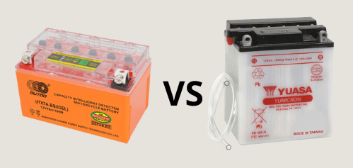 motorcycle gel battery vs lead acid