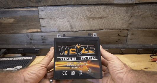 The Best Motorcycle Battery is Weize YTX14 BS ATV Battery
