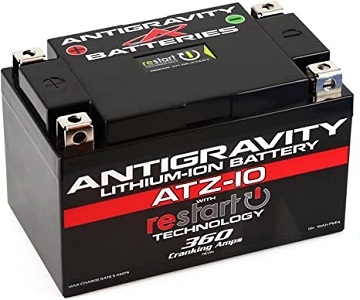 Antigravity ATZ-10 Performance Lithium Motorcycle Powersport Battery