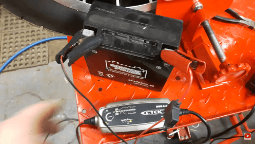 Chargeing ATV Battery