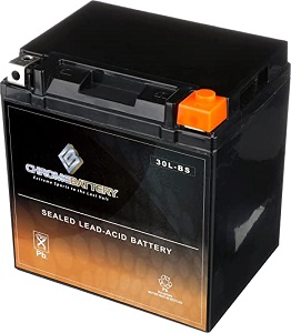 Chrome Battery YTX30L-BS