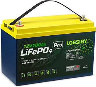 LOSSIGY 100Ah Lithium Battery