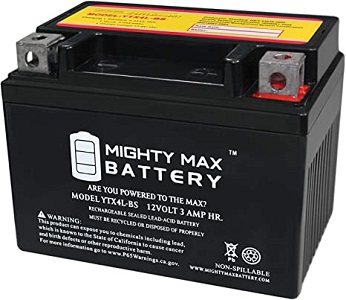 YTX4L-BS -Rechargeable Maintenance Free SLA AGM Motorcycle Battery